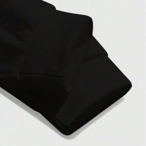 Manfinity Sporsity Sweat-shirt-shirt décontracté à manches longues, demi-zip et graphique lettrage pour hommes, pour l'automne