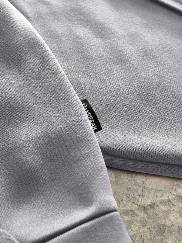 AXEPEAK Sweat-shirt oversize à manches longues avec capuche pour hommes – Image 12