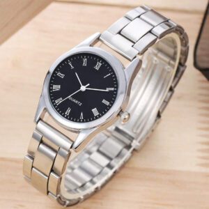 2/1 pièce Montre à quartz parfaite, mode, loisirs, classique, romantique pour couples, styles homme et femme, cadeau d'anniversaire, cadeau idéal pour les couples, fournitures scolaires, produit de voyage essentiel, à porter avec sa petite amie, Noël, outil idéal pour l'université