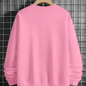 Manfinity Homme Sweat-shirt imprimé ours pour homme, col rond, manches longues, sweat-shirt graphique, idéal pour les amis, le mari, le petit ami