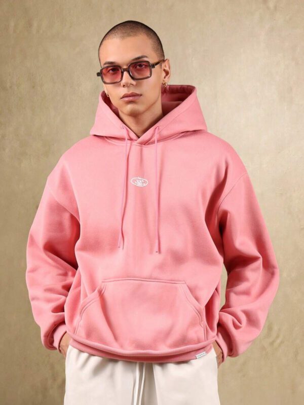 SUMWON Sweat-shirt pull surdimensionné classique avec cordon de serrage, streetwear automne-hiver, tenue de détente urbaine décontractée – Image 11