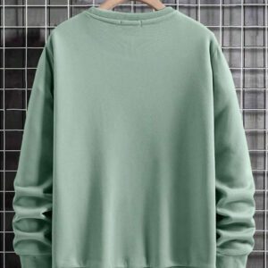 RueChic Sweat-shirt À Épaules Basses Pour Homme Avec Impression De Lettres
