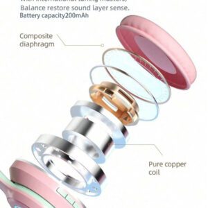 Écouteurs sans fil Bluetooth 5.0, Jerry, autonomie longue durée, casque de jeu sans fil