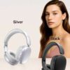 Casque Bluetooth sans fil pour sports de plein air et jeux. Casque d'écoute Bluetooth avec microphone et réduction de bruit, pour la maison, le bureau, le téléphone, l'ordinateur et la tablette