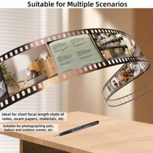 Mini caméra de poche 1080p avec caméra Go Pen, enregistrement vidéo et capture photo avec détection de mouvement pour réunions d'affaires (carte de 16 Go)