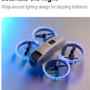 CASRRA Le drone télécommandé GT3MAX avec caméra est doté d'une caméra haute définition et d'un décollage et atterrissage en un clic. Il convient aux jeux d'intérieur et d'extérieur, c'est un drone pour filmer des vidéos et enregistrer la vie. Avec un moteur sans balais et un flux optique pour une suspension facile à utiliser pour les débutants. Il est livré avec un sac de rangement, une hélice de rechange, et fait un merveilleux cadeau pour un anniversaire, Halloween ou Noël.