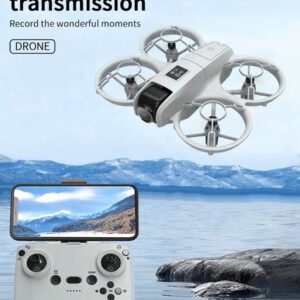 CASRRA Le drone télécommandé GT3MAX avec caméra est doté d'une caméra haute définition et d'un décollage et atterrissage en un clic. Il convient aux jeux d'intérieur et d'extérieur, c'est un drone pour filmer des vidéos et enregistrer la vie. Avec un moteur sans balais et un flux optique pour une suspension facile à utiliser pour les débutants. Il est livré avec un sac de rangement, une hélice de rechange, et fait un merveilleux cadeau pour un anniversaire, Halloween ou Noël.