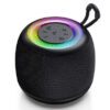 JYX JYX Mini enceinte Bluetooth portable (bleu), enceinte Bluetooth, 24 heures d'autonomie de la batterie, lumières LED, fonction TWS, emplacement pour carte TF, profitez de la musique à tout moment, n'importe où.