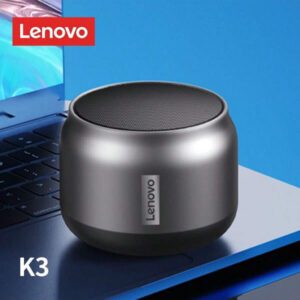 Lenovo Haut-parleur Bluetooth sans fil portable Hifi K30, étanche, USB, enceinte extérieure, musique Surround, caisson de basses, micro, emballage en chinois