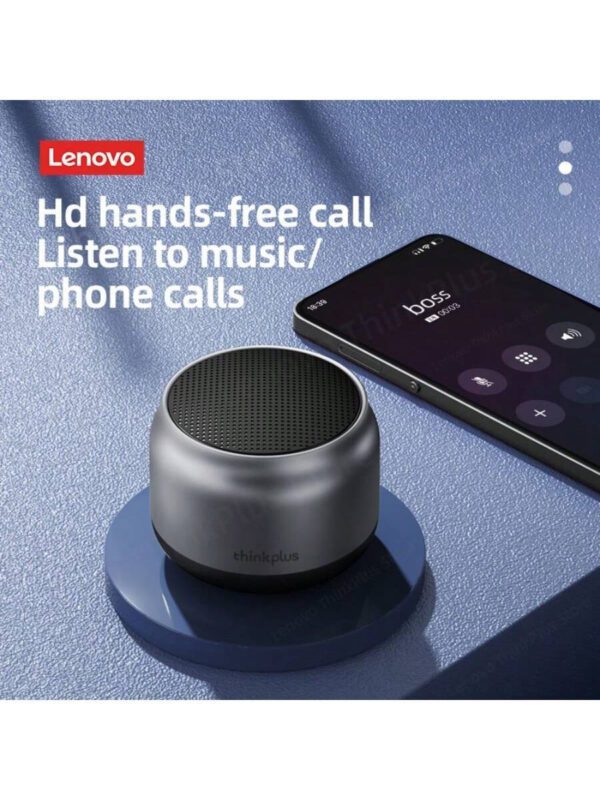 Lenovo Haut-parleur Bluetooth sans fil portable Hifi K30, étanche, USB, enceinte extérieure, musique Surround, caisson de basses, micro, emballage en chinois – Image 7