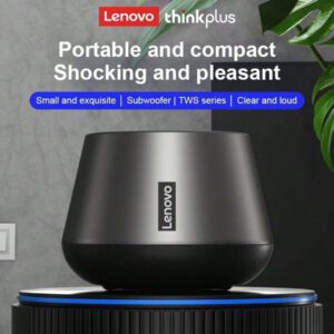 Lenovo Haut-parleur portable Bluetooth V5.0 Lenovo K3 Pro, lecteur de musique, haut-parleurs sans fil stéréo surround