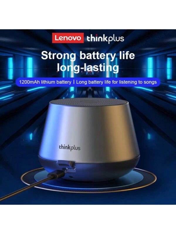Lenovo Haut-parleur portable Bluetooth V5.0 Lenovo K3 Pro, lecteur de musique, haut-parleurs sans fil stéréo surround – Image 5