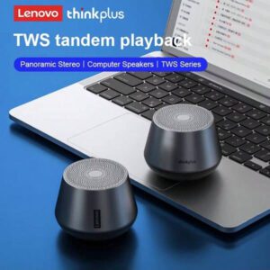 Lenovo Haut-parleur portable Bluetooth V5.0 Lenovo K3 Pro, lecteur de musique, haut-parleurs sans fil stéréo surround