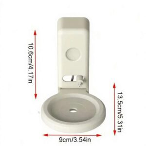 Support mural pour Dot 4e et 5e génération, un accessoire gain de place avec gestion des câbles pour vos enceintes intelligentes Echo Smart Home, cache les fils désordonnés