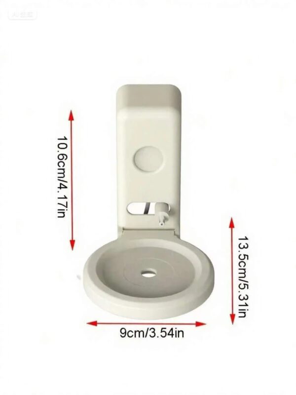 Support mural pour Dot 4e et 5e génération, un accessoire gain de place avec gestion des câbles pour vos enceintes intelligentes Echo Smart Home, cache les fils désordonnés – Image 5