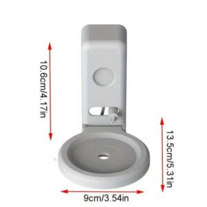 Support mural pour Dot 4e et 5e génération, un accessoire gain de place avec gestion des câbles pour vos enceintes intelligentes Echo Smart Home, cache les fils désordonnés