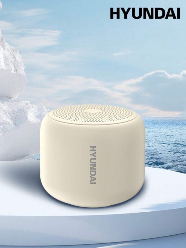 HYUNDAI Enceinte Bluetooth mini HYUNDAI HY-X6, son stéréo haute qualité HIFI, longue durée de vie de la batterie, enceinte sans fil portable et étanche pour l'extérieur, convient pour les smartphones, ordinateurs portables et tablettes – Image 2