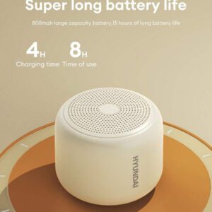 HYUNDAI Enceinte Bluetooth mini HYUNDAI HY-X6, son stéréo haute qualité HIFI, longue durée de vie de la batterie, enceinte sans fil portable et étanche pour l'extérieur, convient pour les smartphones, ordinateurs portables et tablettes
