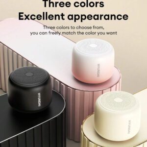 HYUNDAI Enceinte Bluetooth mini HYUNDAI HY-X6, son stéréo haute qualité HIFI, longue durée de vie de la batterie, enceinte sans fil portable et étanche pour l'extérieur, convient pour les smartphones, ordinateurs portables et tablettes