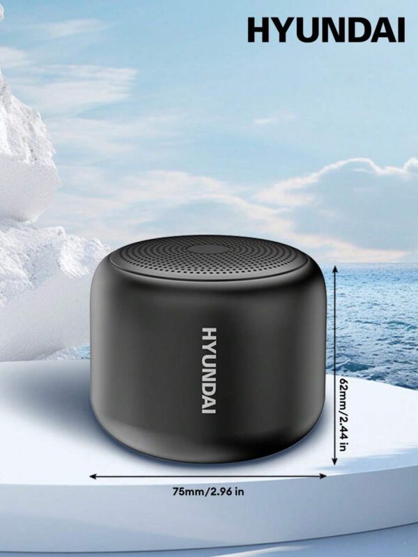 HYUNDAI Enceinte Bluetooth mini HYUNDAI HY-X6, son stéréo haute qualité HIFI, longue durée de vie de la batterie, enceinte sans fil portable et étanche pour l'extérieur, convient pour les smartphones, ordinateurs portables et tablettes – Image 22