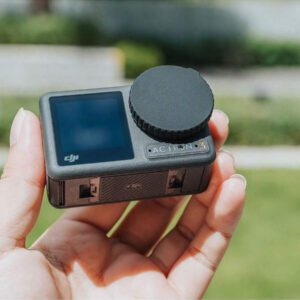 Protecteur d'écran pour accessoires de caméra DJI Osmo Action 3 4 et protecteur en caoutchouc de lentille pour la caméra DJI Action3