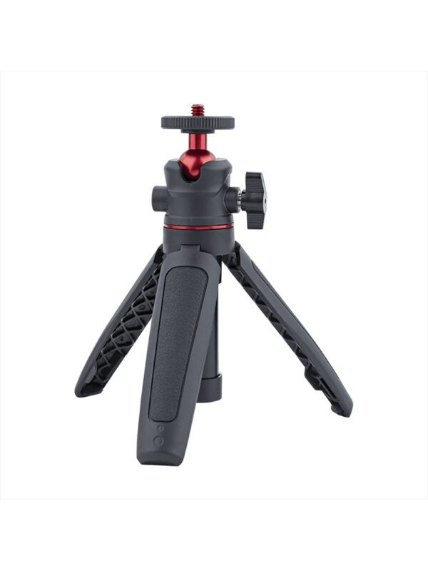 Mini trÃ©pied rotatif Ã  360 degrÃ©s, portable, pour micro-camÃ©ra SLR, Gopro Vlog, tÃ©lÃ©phone portable, DJI Action, Insta360X3, noir â€“ Image 2