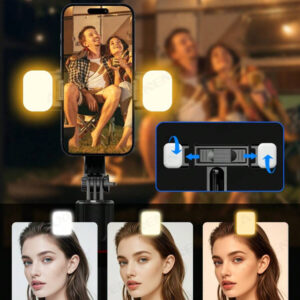 AXNEN 67" Perche Selfie Bluetooth Trépied Détachable Télécommande, Trépied Téléphone Portable Extensible et Support 3 en 1, Pour la Diffusion en Direct et la Photographie, Compatible avec 16/15/14 Pro Max/14 Pro/14/14 Plus/13 Pro Max/13 Pro, Galaxy S22