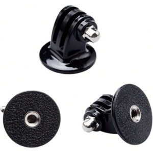 Adaptateur de montage sur trépied pour GoPro Hero 13, Hero 12, Hero 11, Hero 10, Hero 9, Hero 8, Hero 7, Hero 6, Hero 5, Hero Session, Hero 4, Hero 3+, Hero 3, Hero 2, DJ Osmo, Insta 360, Akaso et caméras d'action SJCam