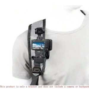 Support de clip pour sac à dos adapté pour DJI Osmo Pocket 3, accessoires de perspective de première personne montés sur sac à dos pour DJI Osmo Pocket 3, avec adaptateur d'extension
