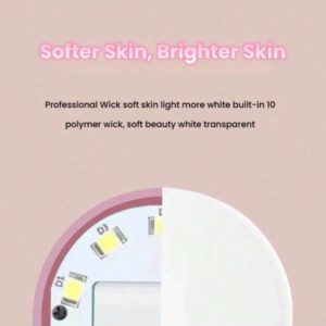 1 pièce Lampe d'appoint LED pour selfie, mini lampe d'appoint portable à clip, lampe d'appoint LED pour selfie, pour téléphones portables et ordinateurs, maquillage, conférences Zoom, diffusion en direct, Vlog, selfies parfaits et appels vidéo 250mAh