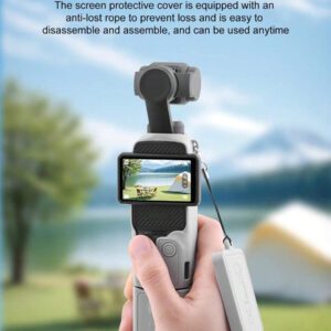 Étui de protection en silicone, couvercle d'objectif, peau résistante aux rayures, manchon de protection pour les accessoires de caméra Pocket 3