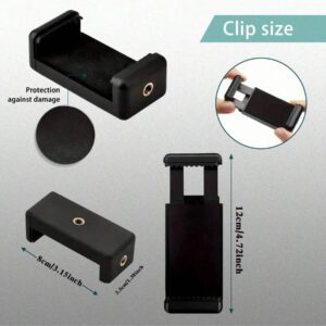 UEGOGO UEGOGO Trépied portable et flexible pour téléphone - Rotation à 360°, trépied mini réglable pour smartphones et enregistrement vidéo à distance, Vlogging, sans pile nécessaire. Trépied compact, jambes réglables, trépied pour smartphone