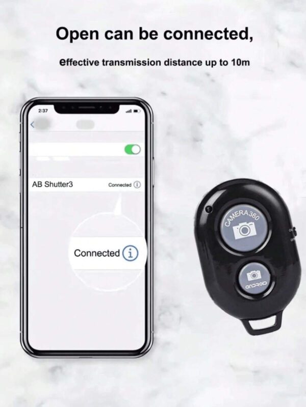 1pc Selfie Stick sans fil avec commande Ã  distance pour Android / IOS, Gadgets de selfie â€“ Image 8