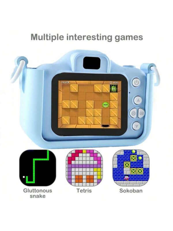 Appareil photo numÃ©rique camÃ©ra 1080p HD 2 pouces Ã©cran avec Ã©tui de protection, carte mÃ©moire 32 Go et lecteur de carte. Cadeau mignon pour l'anniversaire, le nouvel an, la Saint-Valentin â€“ Image 14