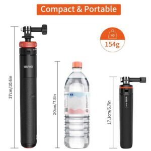 Perche à selfie extensible trépied pour accessoire Insta360 X3 GoPro pour GoPro Max Hero 10 9 8 7 6 5 4, Osmo Action, Insta 360 One R et plus de caméras d'action (50,8 cm)
