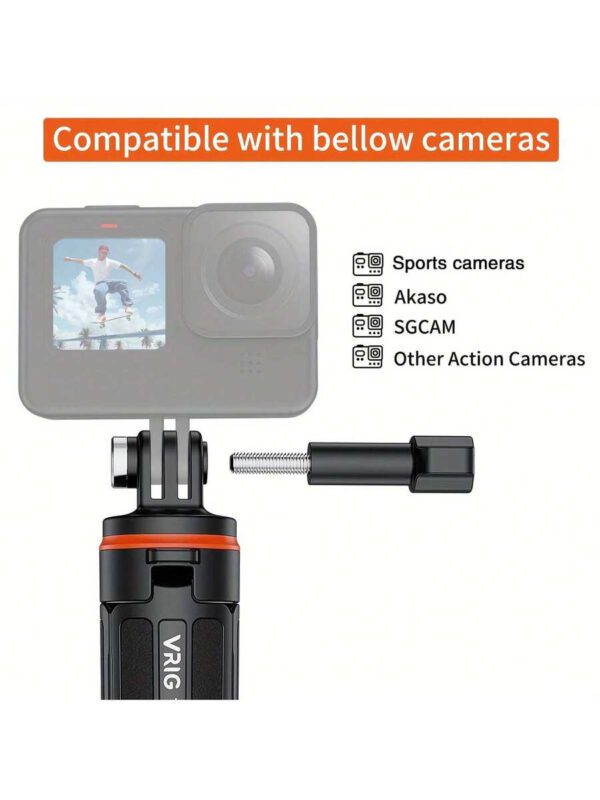 Perche Ã  selfie extensible trÃ©pied pour accessoire Insta360 X3 GoPro pour GoPro Max Hero 10 9 8 7 6 5 4, Osmo Action, Insta 360 One R et plus de camÃ©ras d'action (50,8 cm) â€“ Image 6