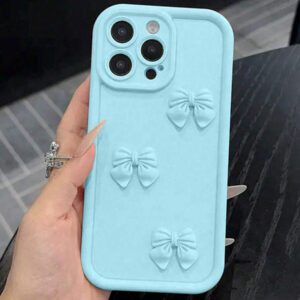 Étui de téléphone à texture de bambou rose avec décoration de papillon mignon, compatible avec 16 Pro Max/16 Pro/16/16 Plus, 15 Pro Max/15 Pro/15/15 Plus, 14 Pro Max/14 Pro/14/14 Plus, 13 Pro Max/13/13 Pro, 12, 11, XR, SE 2022. Étanche, antichoc, anti-chute et résistant aux rayures.