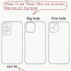 1 pièce Étui de téléphone coloré et antichoc, perforé et transparent, avec motif de fleur en forme de cœur, compatible avec 16/11/16Pro/16Plus/16ProMax/16E/15ProMax/13/14/12/XS/XR/7G/8P, compatible avec Samsung Galaxy S25/S25Plus/S25Ultra/A16/A36/A26/A56/A50/A12/A32/A52/A72/A51/A21S/A13/A14/S24/S24Plus/S24Ultra,S22/A52/A53/A54/A55, compatible avec Xiaomi 11/12Pro/12/12X/13Pro/14Pro/15Pro/, compatible avec Redmi 10/9/Note9/12C/Note11Pro/Note8Pro, étanche, anti-chute et résistant aux rayures