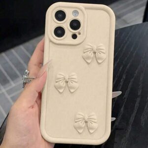 Étui de téléphone à texture de bambou rose avec décoration de papillon mignon, compatible avec 16 Pro Max/16 Pro/16/16 Plus, 15 Pro Max/15 Pro/15/15 Plus, 14 Pro Max/14 Pro/14/14 Plus, 13 Pro Max/13/13 Pro, 12, 11, XR, SE 2022. Étanche, antichoc, anti-chute et résistant aux rayures.