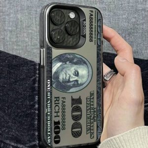 1 pièce Étui de protection antichute à motif mode compatible avec iPhone 11, 12, 13, 14, 11 Pro Max, 12 Pro Max, 13 Pro Max, 14 Pro Max, XR, 15, 15 PRO, 15 PRO MAX, 16, 16 PRO, 16 PRO MAX, et Samsung Galaxy A05, A15, A25, A35, A53, A54, A55, S23, S24