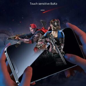 Verre trempé de confidentialité anti-espion compatible avec 16/16 Plus/16 Pro/16 Pro Max/15/15Pro/15Plus/15Promax. Cadeau pour l'anniversaire, la famille, les amis. Protecteur d'écran de téléphone, accessoires de téléphone. Étanche, antichoc, anti-chute, anti-rayures, anti-empreintes digitales, protection intégrale