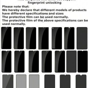 5 paquets de protecteur d'écran en verre de confidentialité compatible avec 11 12 13 14 15 16 Pro Max - Filtre de confidentialité bidirectionnel, verre trempé extra résistant, 5 fois plus résistant, protection invisible, sans traces de doigts, facile à installer, compatible avec 14 15 16 Plus. Cadeau pour l'anniversaire, la famille, les amis. Anti-espion, protecteur d'écran de téléphone, accessoires de téléphone. Étanche, antichoc, anti-chute, anti-rayures, anti-empreintes digitales, protection intégrale
