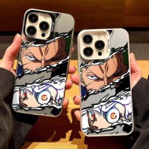 Étui de téléphone à thème anime, Roi des voleurs Sauron, antichoc, personnalisé pour iPhone 16 15 14 13 12 11 Pro Max SE 2020 X XR XS 8 7 Plus, étanche, anti-chute, résistant aux rayures
