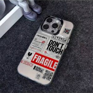1 pièce Étui de téléphone avec élément d'étiquette autocollante, illustration, protection de caméra anti-chute mate. Compatible avec 11, 12, 13, 14, 15, 16 ProMax X, XS, XR, 16E, 15 Plus, compatible avec Samsung Galaxy A03, A05, A05S, A12, A14, A15, A32 4G/5G, A35, A52/A52s 5G, compatible avec OPPO A16, A17, A36, A57 4G, A58 4G, A60, A78 4G, A94, A95 Étanche, antichoc, résistant aux rayures