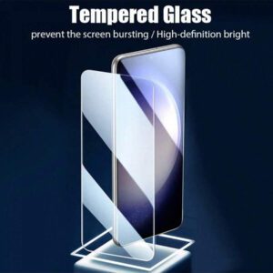 5 pièces Verre trempé compatible avec Samsung Galaxy S24 Ultra A54 A14 A13 A53 A34 A33 A52 5G S23 Plus Protecteur d'écran compatible avec Samsung A32 A22 S21 Couverture complète Haute définition Clair, sans bulles, résistant aux rayures et aux chocs Protecteur d'écran en verre trempé ultra haute définition Cadeau pour anniversaire/Pâques/Jour des Présidents/Noël/Famille/Amis/Petit ami Cadeau pour anniversaire, famille, amis Protecteur d'écran de téléphone, accessoires de téléphone Imperméable Antichoc Résistant aux rayures Anti-empreintes