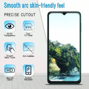5 pièces Verre trempé compatible avec Samsung Galaxy S24 Ultra A54 A14 A13 A53 A34 A33 A52 5G S23 Plus Protecteur d'écran compatible avec Samsung A32 A22 S21 Couverture complète Haute définition Clair, sans bulles, résistant aux rayures et aux chocs Protecteur d'écran en verre trempé ultra haute définition Cadeau pour anniversaire/Pâques/Jour des Présidents/Noël/Famille/Amis/Petit ami Cadeau pour anniversaire, famille, amis Protecteur d'écran de téléphone, accessoires de téléphone Imperméable Antichoc Résistant aux rayures Anti-empreintes