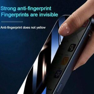 2 paquets de protecteur d'écran en céramique mate anti-espion à 25° pour iPhone 16 Pro Max/16 Pro/16/16E et anciens modèles (11-15/Série X) - Couverture intégrale compatible avec les étuis, avec un revêtement anti-reflet en céramique lisse et un kit d'outils de nettoyage (protection anti-rayures 9H | revêtement anti-traces de doigts). Accessoires essentiels de protection d'écran pour une utilisation quotidienne, au bureau ou à la maison. Protège contre l'eau, les chocs et les chutes.