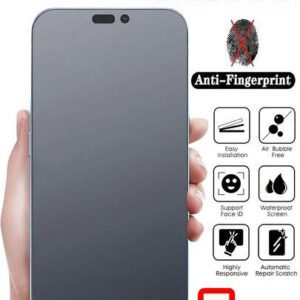 5 pièces Film en verre trempé mat compatible avec 17 Air 16 Pro Max, dureté 9H, anti-reflet, anti-explosion, anti-rayures, anti-traces de doigts, protection oculaire. Film protecteur d'écran givré et sans bulles pour une installation facile, imperméable, antichoc, anti-chute, protection d'écran complète. Accessoires essentiels pour téléphone, utilisables au quotidien, au bureau et à la maison.