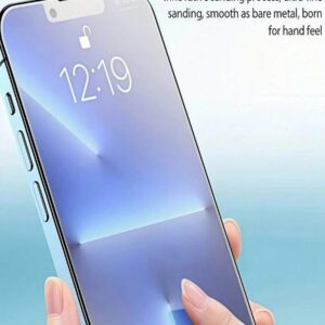 5 pièces Film en verre trempé mat compatible avec 17 Air 16 Pro Max, dureté 9H, anti-reflet, anti-explosion, anti-rayures, anti-traces de doigts, protection oculaire. Film protecteur d'écran givré et sans bulles pour une installation facile, imperméable, antichoc, anti-chute, protection d'écran complète. Accessoires essentiels pour téléphone, utilisables au quotidien, au bureau et à la maison.