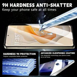 4 pièces de protecteur d'écran en verre trempé pour téléphone MOTO, convient pour MOTO ONE HYPER/Moto G 2022/Moto G62. Également connu sous le nom de film de protection d'écran de téléphone, film de protection d'écran, film en verre de téléphone, membrane d'écran de téléphone, protecteur d'écran de téléphone, film de protection d'écran de téléphone, et protecteur d'écran résistant aux chutes, anti-explosion et avec protection des bords pour les téléphones portables. Accessoires essentiels de protection d'écran, applicables à l'utilisation quotidienne, au bureau, aux accessoires de téléphone domestique, imperméables, antichocs, anti-chute et résistants aux rayures